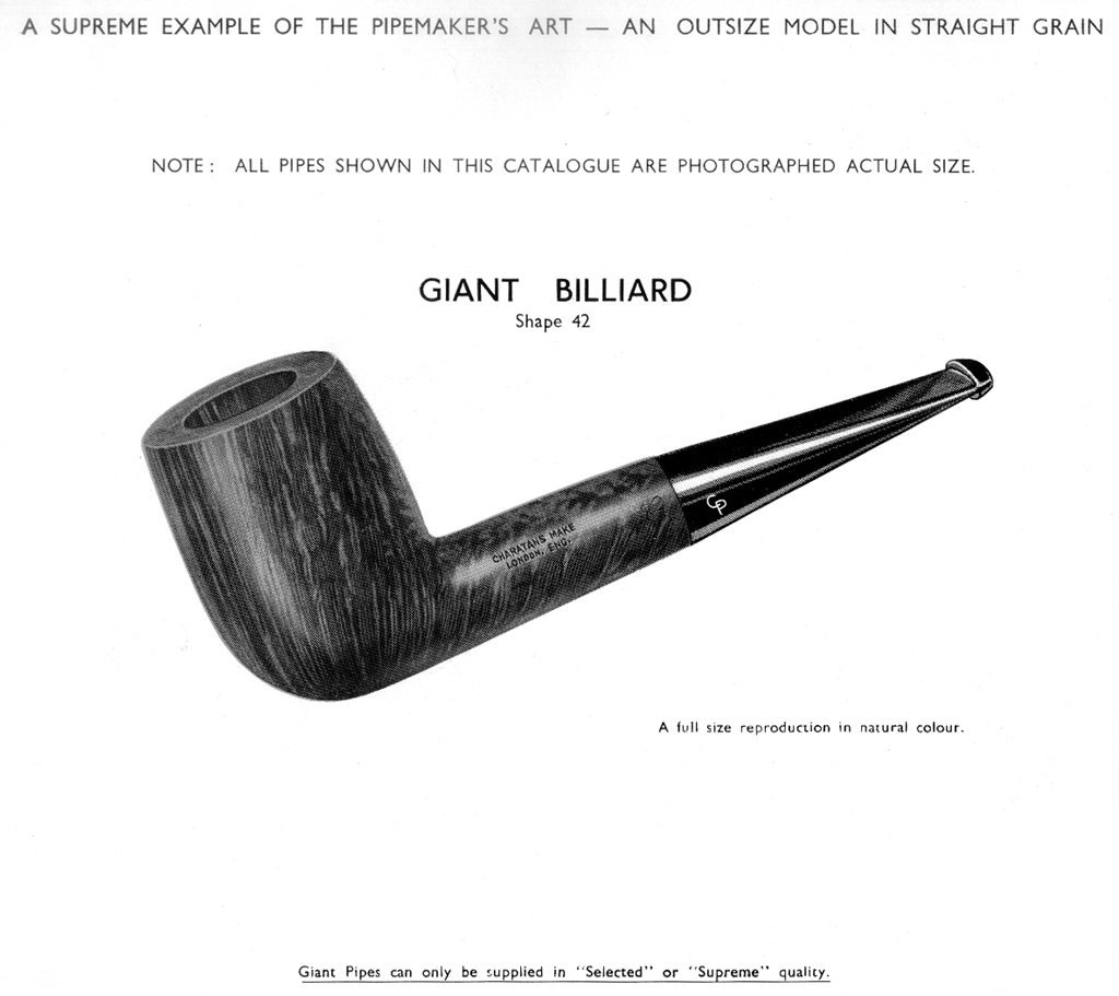 Charatan Pipe Shape Chart