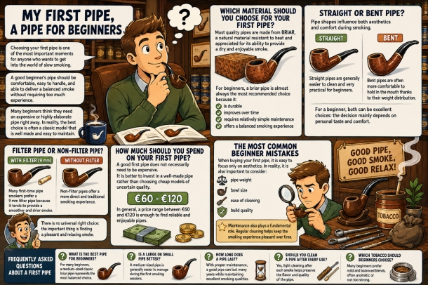 Choosing Your First Briar Pipe - Al Pascià Guide