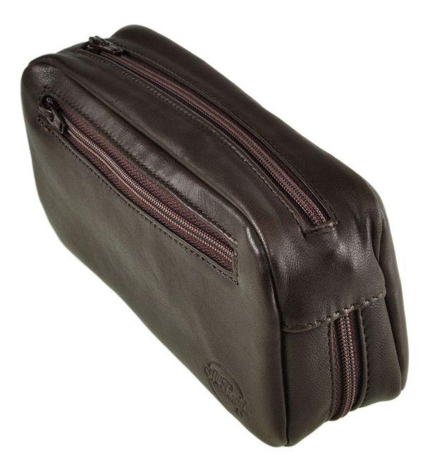 Two pipes and tobacco AP7007 - Dark Brown - 003