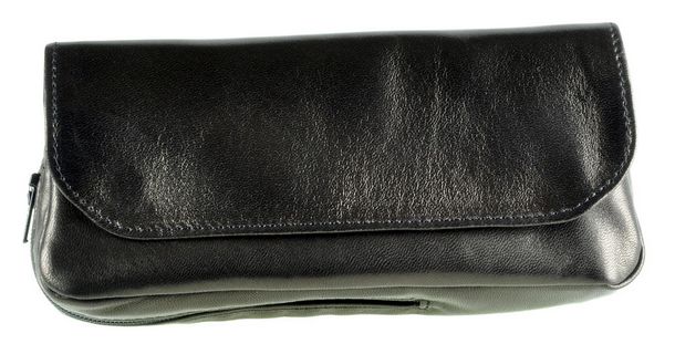 Borsa porta pipa e tabacco nera 002A