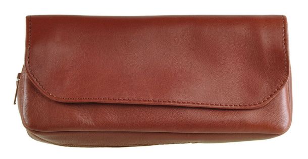 brown pipe and tobacco bag 003A