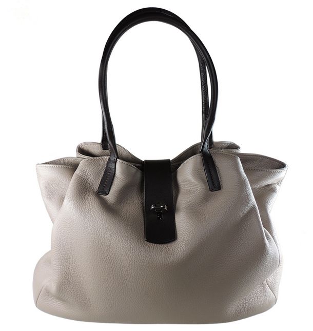 Borsa Elisa - Beige/Marrone Scuro