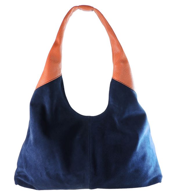 Bag Adele - Blue/Light Brown - 003