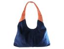 Borsa Adele - Blu/Marrone Chiaro