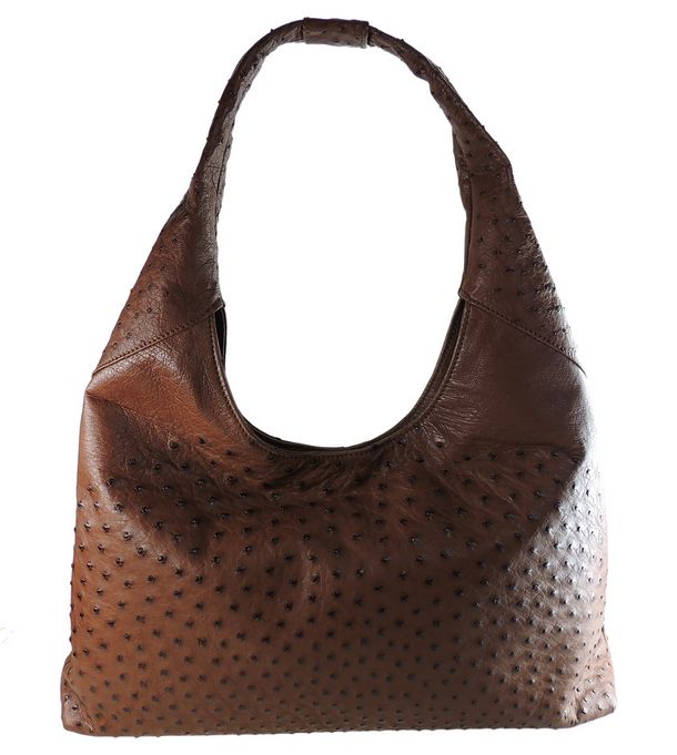 Bag Adele Ostrich - Brown - 002