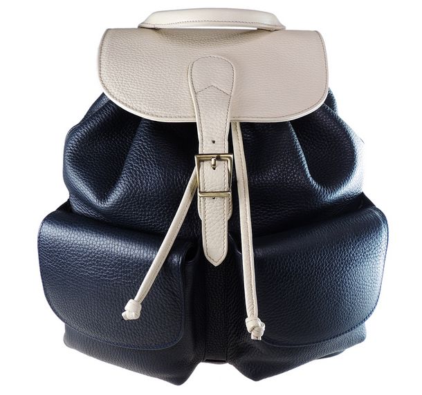 Backpack AP50510D - Dark Blue/White - 004