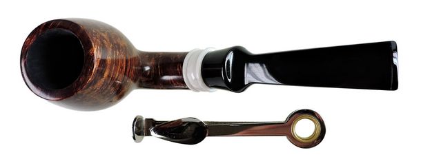 Icarus Dark Smooth Bent Egg - pipe 017