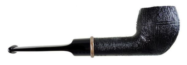 BriarWorks Classic Series Straight Rhodesian Dark Rusticated - pipe 009