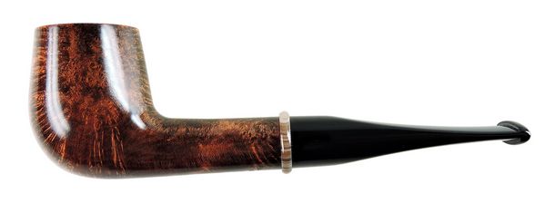 BriarWorks Classic Series Straight Billiard Dark Smooth - pipe 019