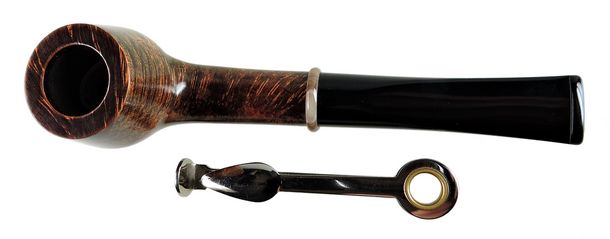 BriarWorks Classic Series Straight Billiard Dark Smooth - pipe 019