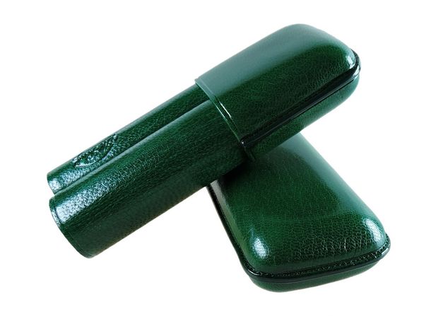 Portasigari Robusto 2 posti - Verde - 136 c
