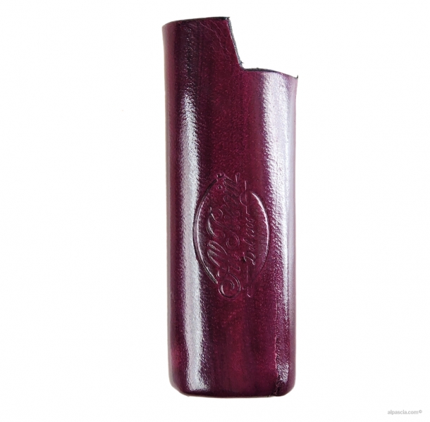 Bic lighter case AP007 - Light Bordeaux - 020A