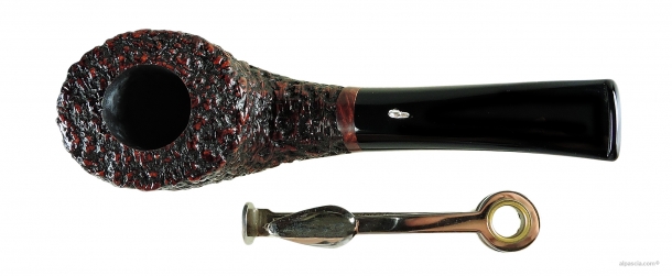 L'Anatra Rusticated smoking pipe 592 d