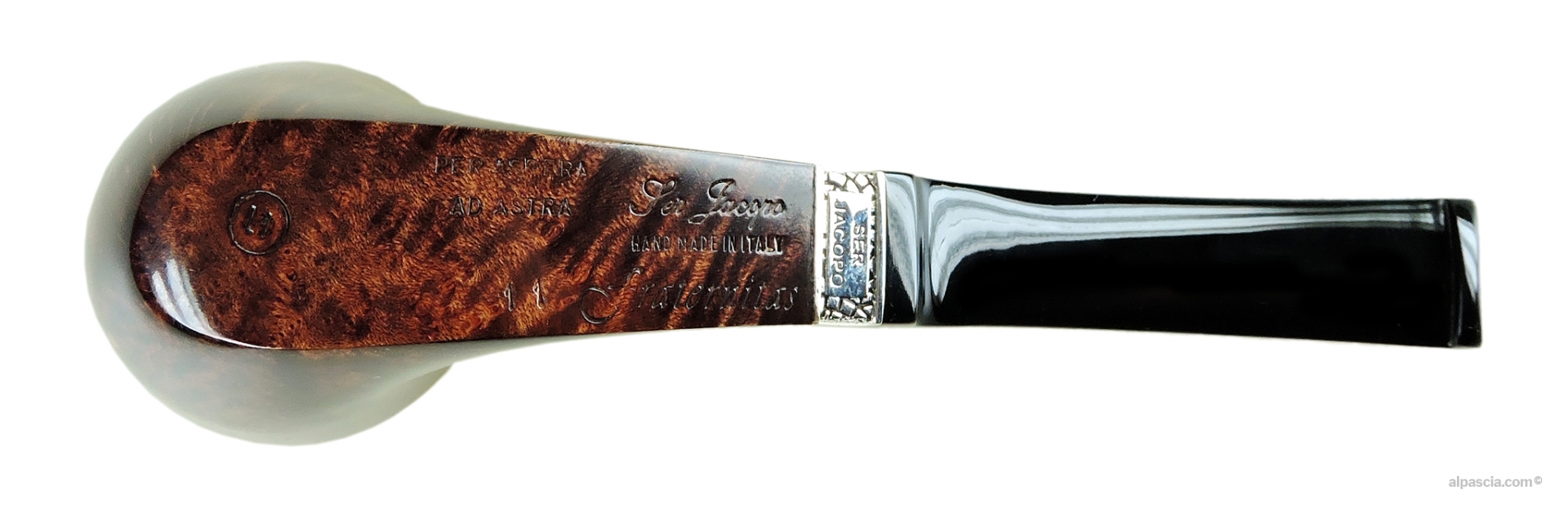 SER JACOPO & VIPRATI FRATERNITAS PIPE SET - Limited Edition number 11 - smoking pipe 1686 c