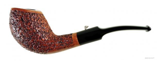 L'Anatra Rusticated smoking pipe 617 a