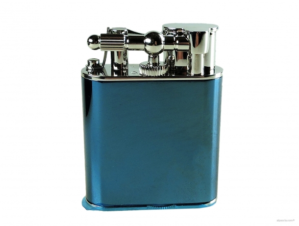 Dunhill Unique Turbo Blue Lacquer Palladium Plate DU21RRT1021472TU a