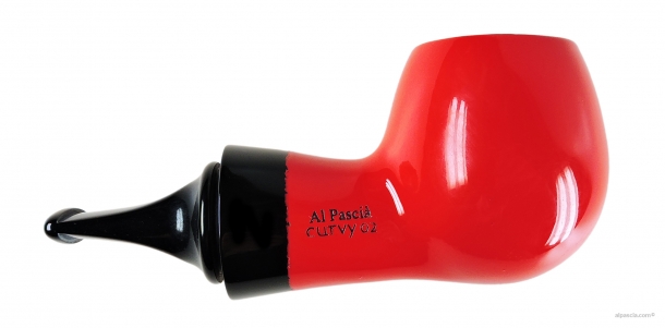 Pipa Al Pascia' Curvy Red Polished 02 - D380 b