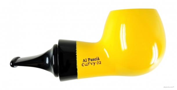 Pipa Al Pascia' Curvy Yellow Polished 02 - D381 b