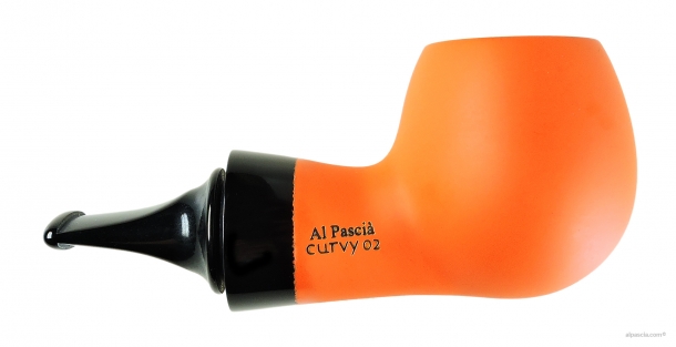 Al Pascia' Curvy Orange Matte 02 - pipe D385 b