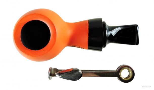 Al Pascia' Curvy Orange Matte 02 - pipe D385 d