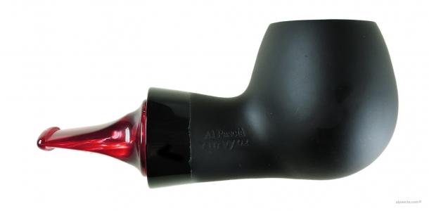 Al Pascia' Curvy Black Matte 02 - pipe D389 b
