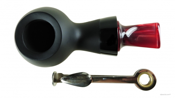 Al Pascia' Curvy Black Matte 02 - pipe D389 d