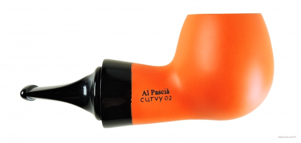Pipa Al Pascia' Curvy Orange Matte 02 - D411 b