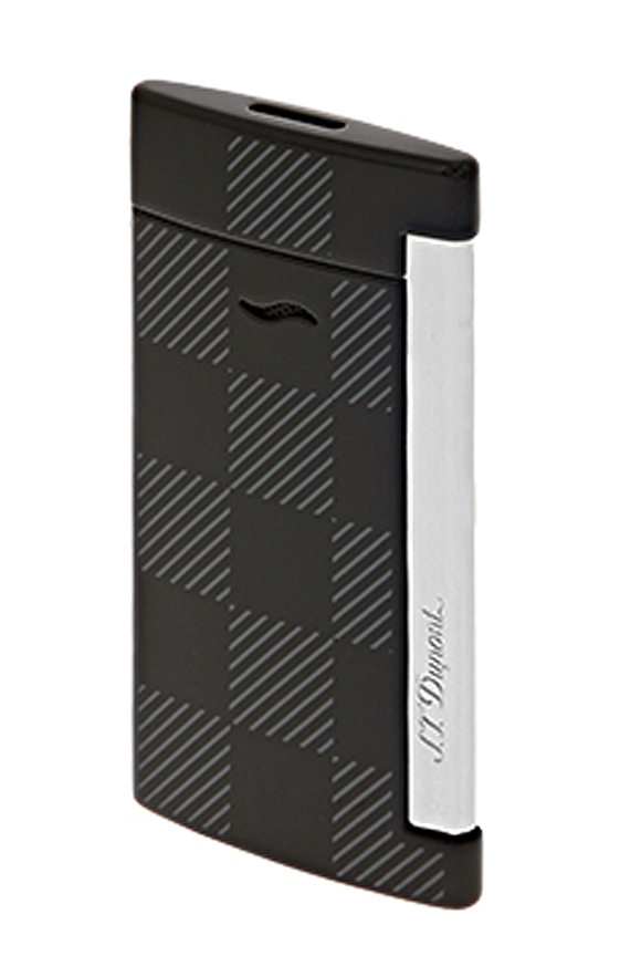 S.T. Dupont Slim 7 Checked Black 027743 - Lighter a