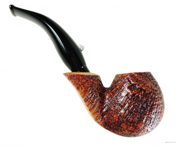 L'Anatra Sandblasted smoking pipe 626 b