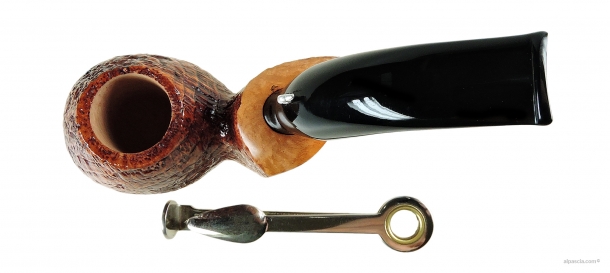 L'Anatra Sandblasted smoking pipe 626 d
