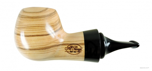 Pipa Al Pascia' Curvy Olive Wood 02 - D431 a