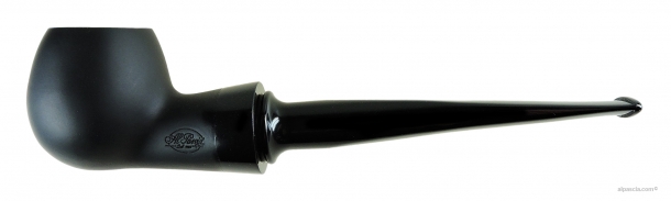 Al Pascia' Curvy Churchwarden Black Matte 02 - pipe D442 a