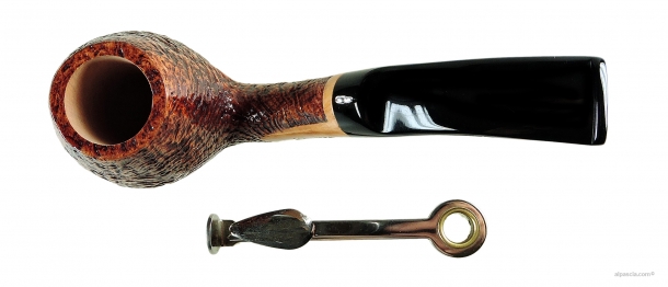 L'Anatra Sandblasted smoking pipe 633 d
