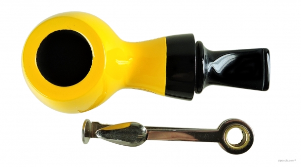 Pipa Al Pascia' Curvy Yellow Polished 02 - D450 d