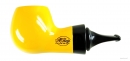 AL PASCIA' CURVY YELLOW POLISHED 02 - REVERSE CALABASH