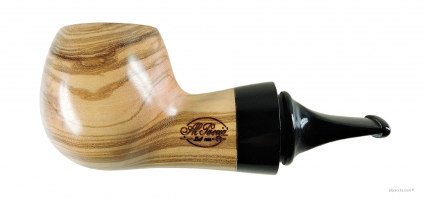 Al Pascia' Curvy Olive Wood 02 - pipe D458 a