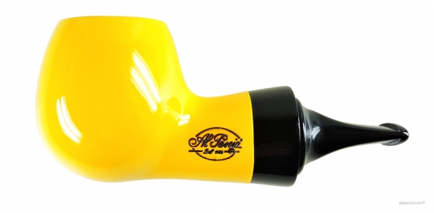 Al Pascia' Curvy Yellow Polished 02 - pipe D460a