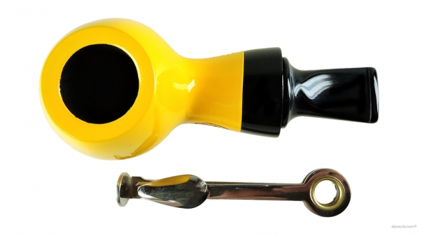 Al Pascia' Curvy Yellow Polished 02 - pipe D460 d