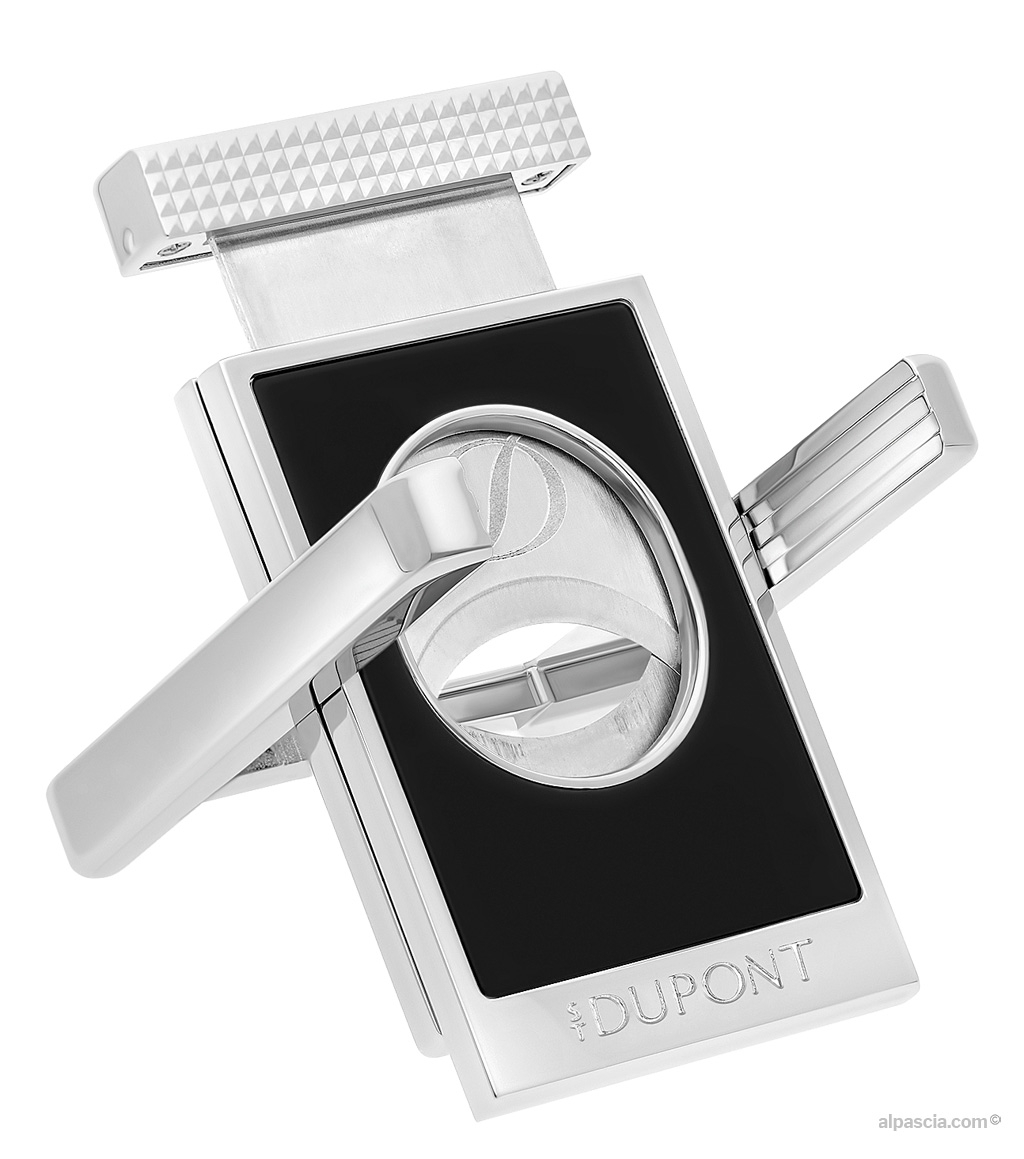 S.T. Dupont Taglia Sigari Stand 003555 - Posizione aperto trasformato in elegante posasigari da tavolo