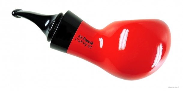 Pipa Al Pascia' Curvy Red Polished 01 - D462 b