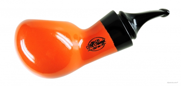 Al Pascia' Curvy Orange Polished 01 pipe D463 a