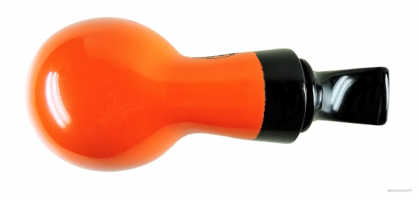 Al Pascia' Curvy Orange Polished 01 pipe D463 c
