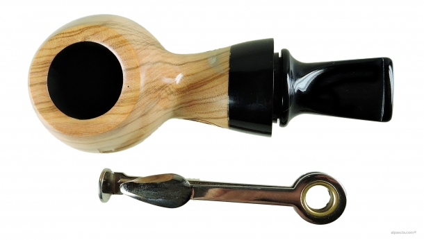 Pipa Al Pascia' Curvy Olive Wood 02 - D466 d