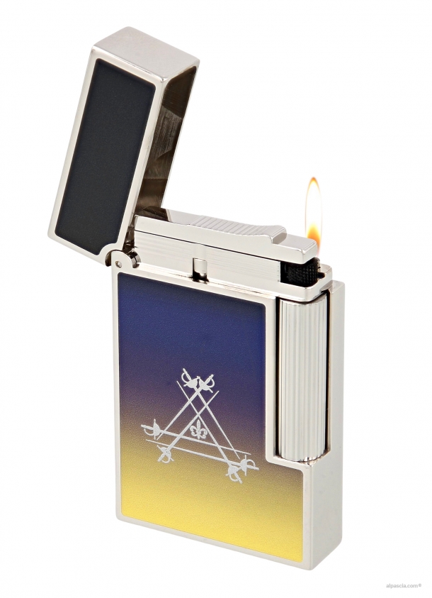 S.T. Dupont Ligne 2 Montecristo La Nuit L2 C16035 - Lighter b