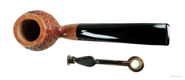 L'Anatra Rusticated smoking pipe 654 d