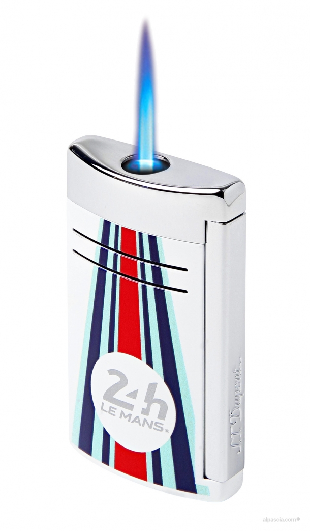 S.T. Dupont 24h Le Mans Accendino MaxiJet Bianco 020088 b