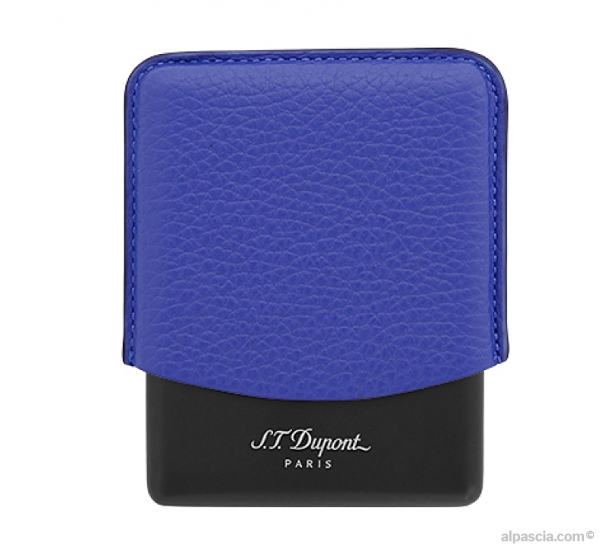 S.T. Dupont Custodia Sigarette Blu Oceano 183091 a