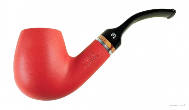 Pipa BigBen Scorpio Red Matte 018  - 1091 a