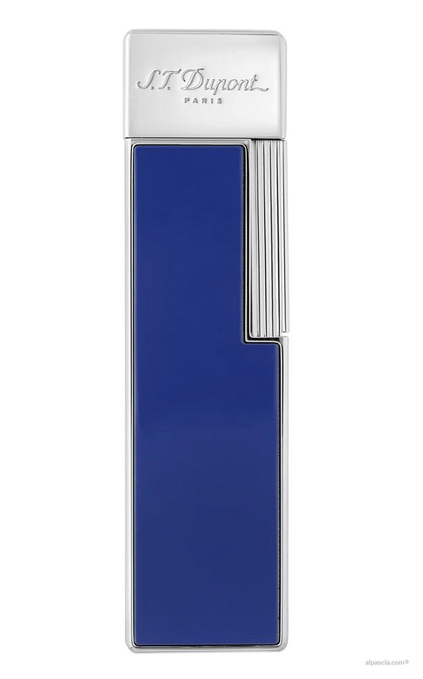 S.T. Dupont Twiggy Chrome Shiny Black Lacquer 030001 - Lighter b