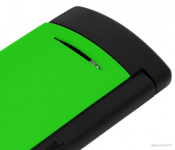 S.T. Dupont MINIJET ACCENDINO FLUO VERDE 010872 d